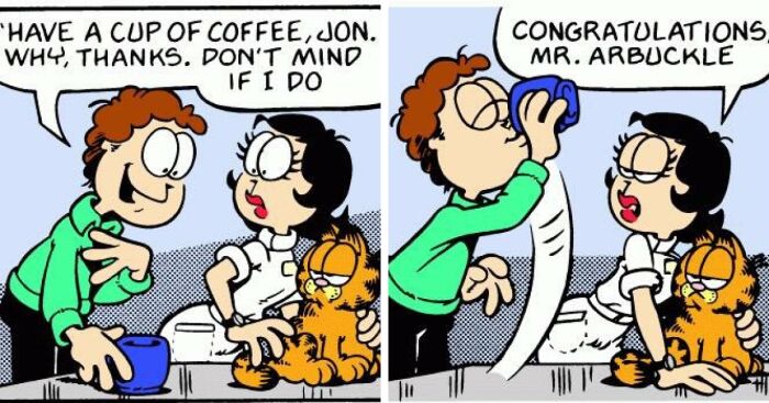Hey Pandas, Post Your Favorite Garfield Strip