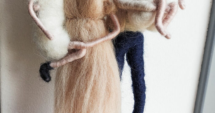 I Recreate Magical Little Moments In Time With Wool.