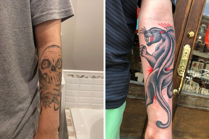 Before And After Laser Removal Sessions & Cover Up