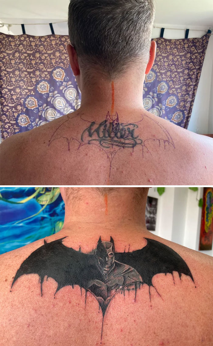 Tattoo Cover Up I Got From A Friend For Dirt Cheap
