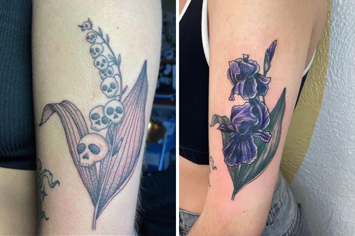 Posted This In R/Tattoos And Everyone Preferred The Shitty Tattoo So This Community Might Appreciate My Coverup Better