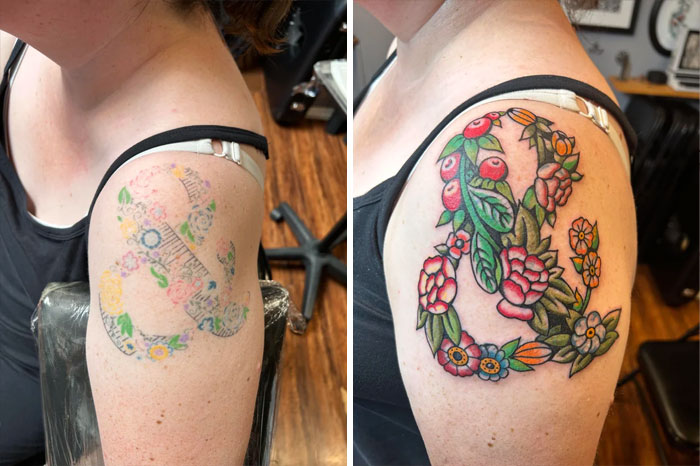 Upgraded My Floral Ampersand