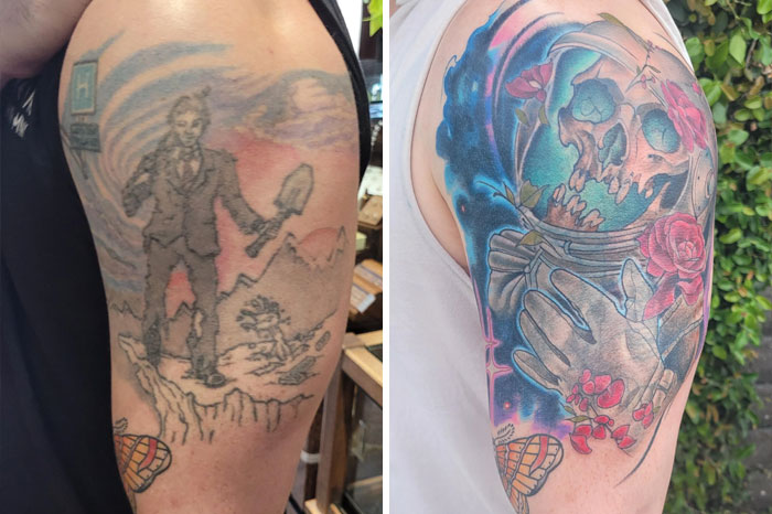 Tattoo That Had Bothered Me For Years Finally Covered