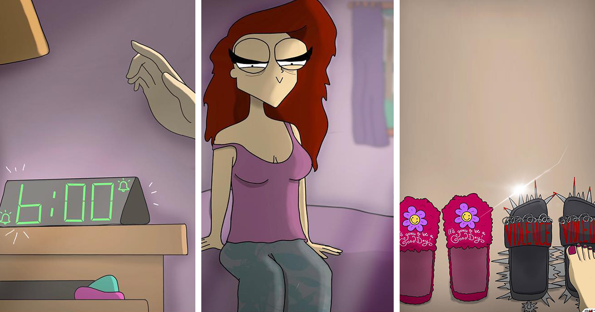 Hilarious And Slightly Naughty Comics That You Might Want To Keep To Yourself By This Artist (40