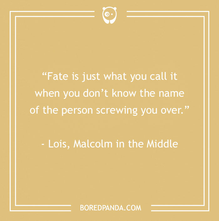 Lois Wilkerson funny quote about fate 
