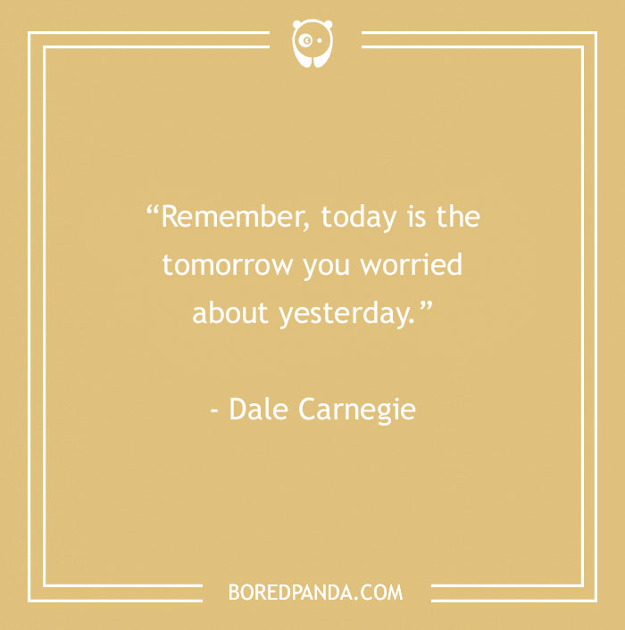 Dale Carnegie funny quote about tomorrow 