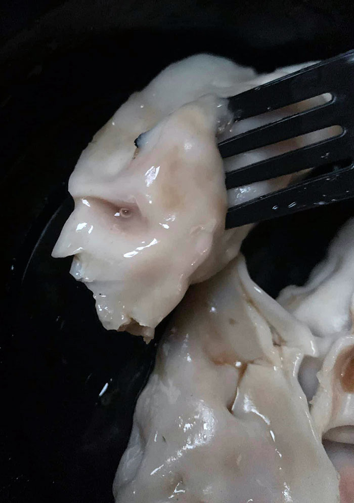 Creepy Face From A Dumpling