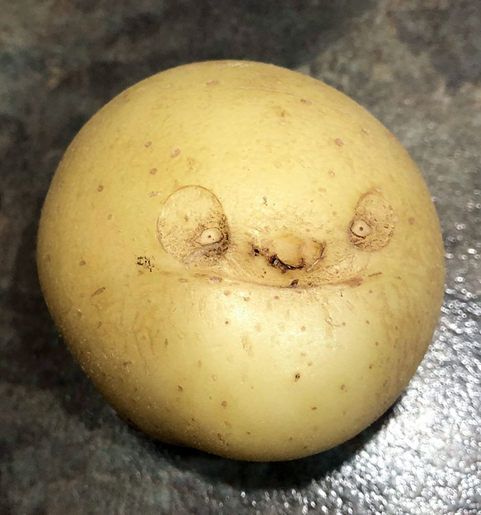 I Found This Face In A Potato. Can't Put My Finger On Who It Looks Like. Suggestions?