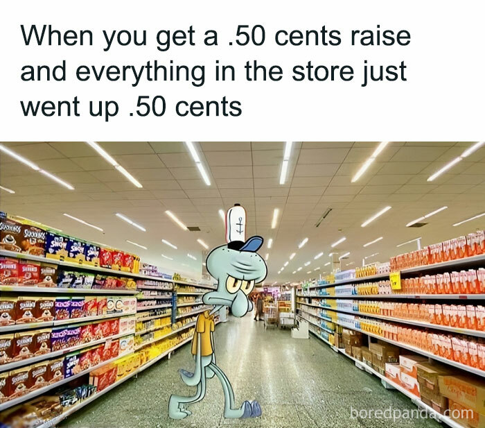 Working In A Supermarket Be Like