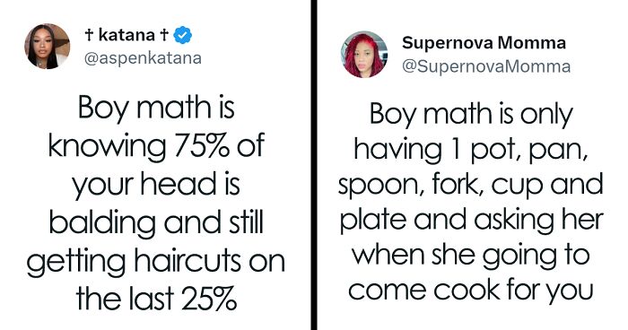 80 Hilariously Savage Examples Of “Boy Math”