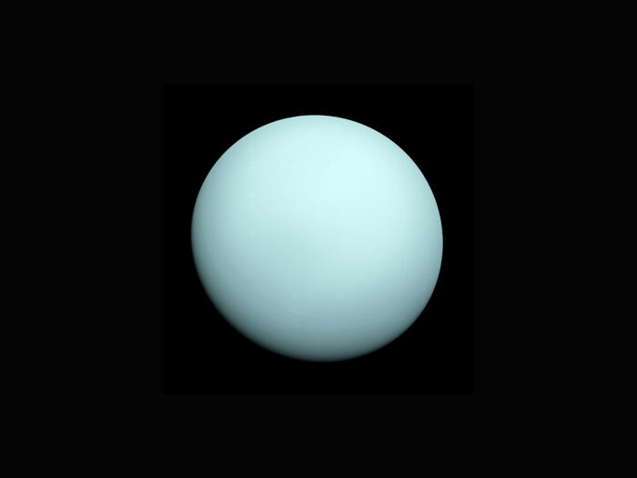 Uranus planet in space