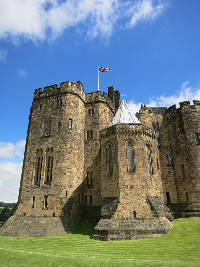 The Alnwick Castle in England