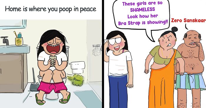 Artist Illustrates Daily Struggles, Inspired Mostly By Her Own Life (40 New Pics)