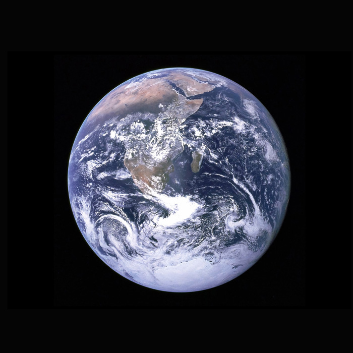 Earth form the space 