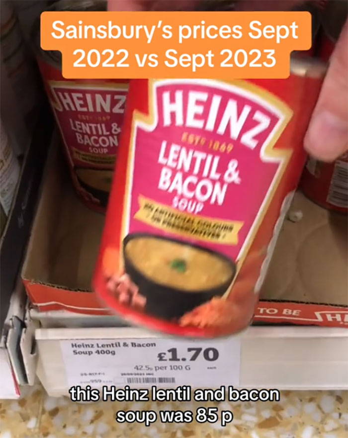 “25% Inflation Went Out The Window”: People React To Man Comparing Store Prices 1 Year Apart “25% Inflation Went Out The Window”: People React To Man Comparing Store Prices 1 Year Apart