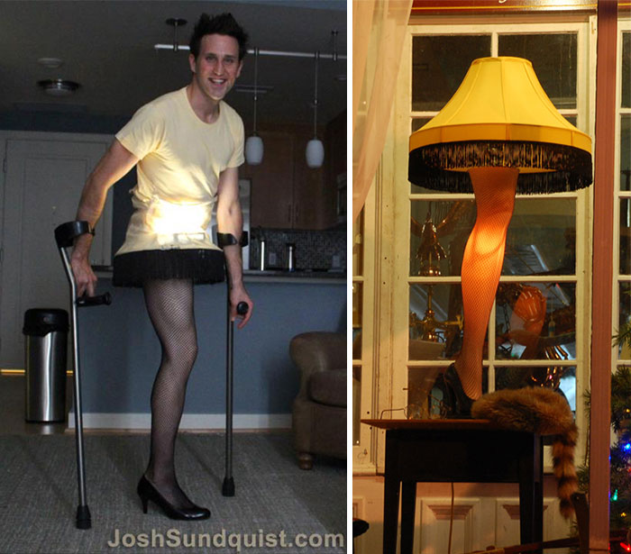 Every Halloween, This One-Legged Guy Makes A Brilliant Halloween Costume, Here Is His 2023 Look