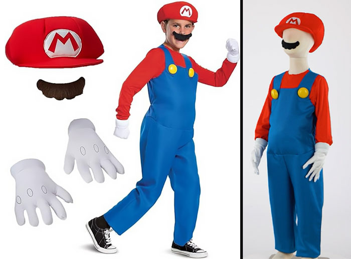 Mario Deluxe Costume: Jumpsuit, Hat, And More!