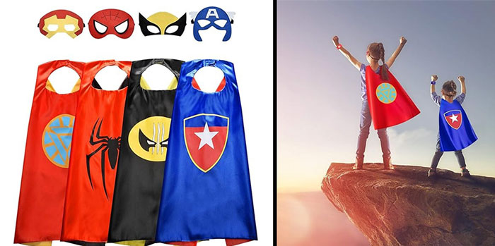Superhero Capes And Masks Set: The Perfect Gift For Young Heroes