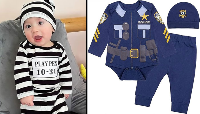 Lensous Paddy Field Costume Bodysuit: Mischief Meets Law Enforcement In Cops And Robbers