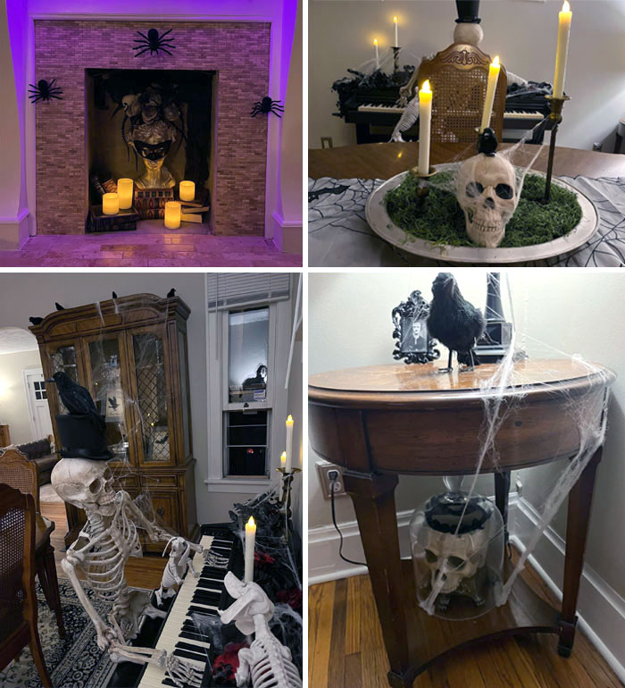 Had A Really Tough Year, So Fall Halloween Decorating Was Very Cathartic For Me. Here Is My House This Year