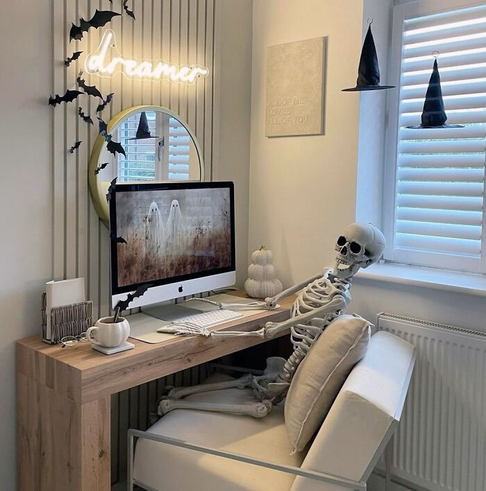 My Spooky Office Decor