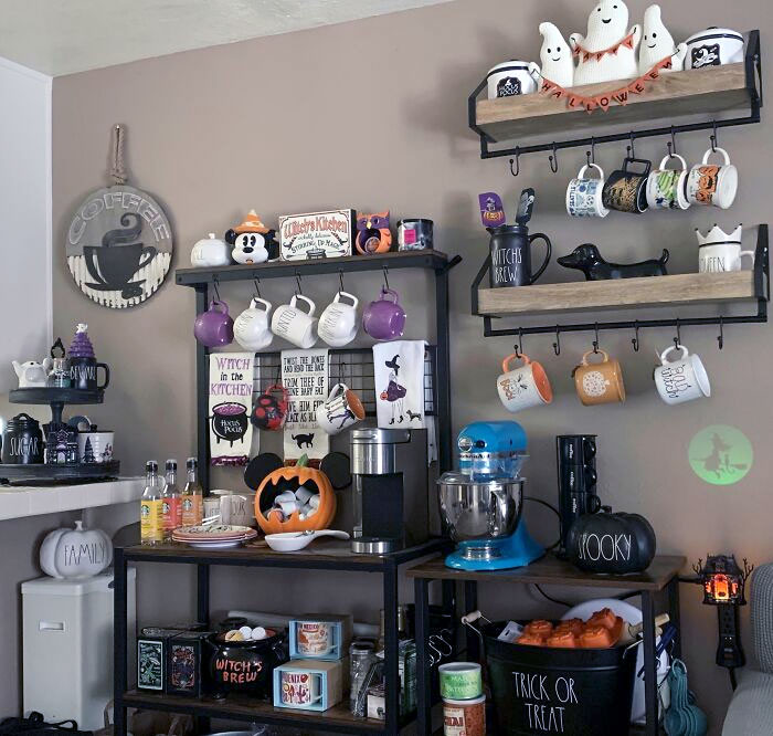 A New Halloween Coffee Bar For The Spooky Season