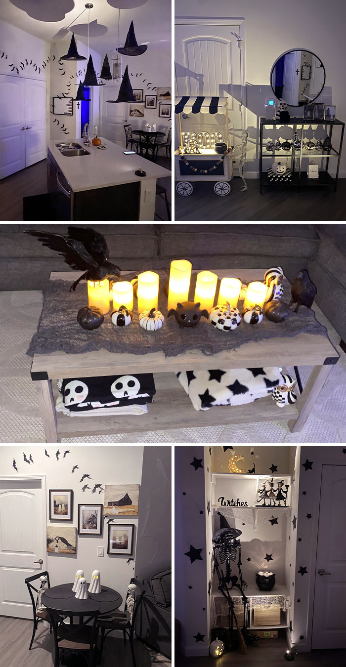 Halloween Decorations In Apartment