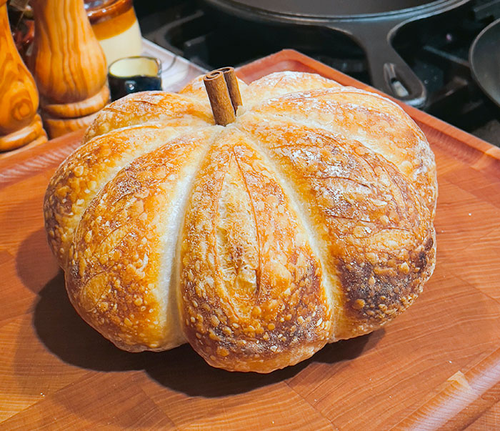 Obligatory Halloween Pumpkin Loaf