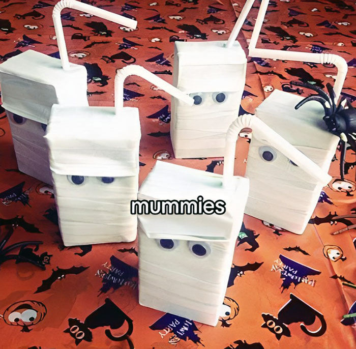 Mummy Juice Boxes
