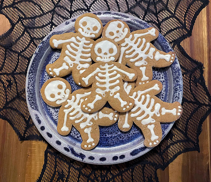 Made Pumpkin Ginger Men Today. They’re Not Perfect, But They’re Still Cute And Delicious