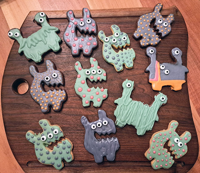 So Happy About My New Monster Cookie Cutters