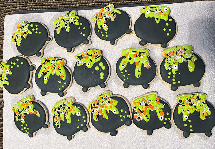 Trying My Hand At Sugar Cookies For Halloween