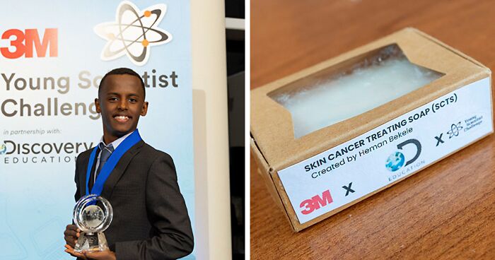 “It’s So Surreal”: 14-Year-Old Invents Soap That Treats Skin Cancer And Wins Science Award