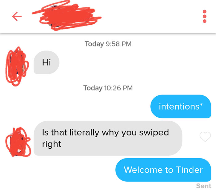 Her Bio: "Let Me Know What Your Intensions Are"