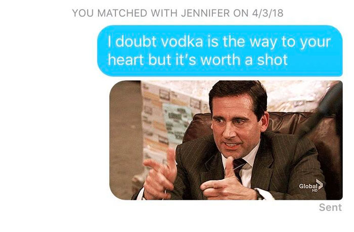 Her Bio Said "Vodka And Avocados Is The Way To My Heart." Did I Do This Right?
