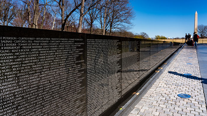 Photography of Vietnam Veterans Memorial