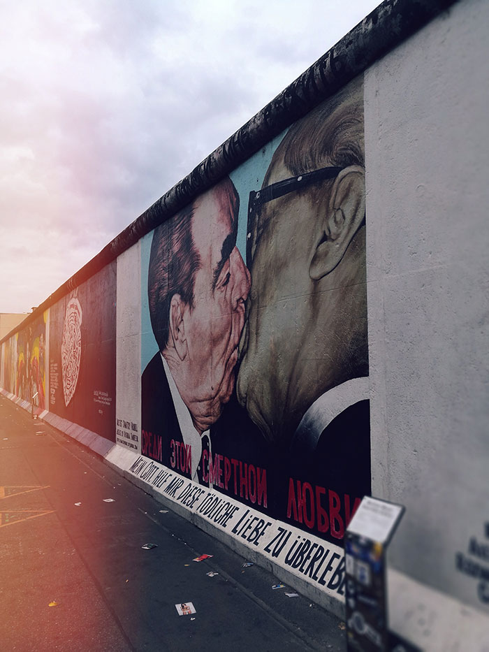 Photography of Berlin Wall street art