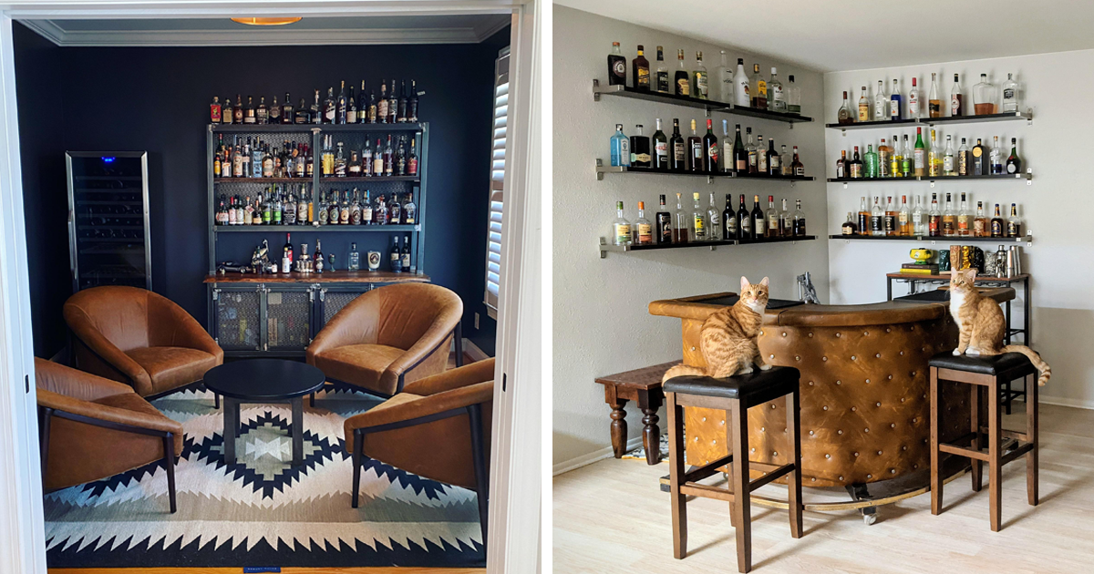 15 Stylish Small Home Bar Ideas  Small bars for home, Home bar