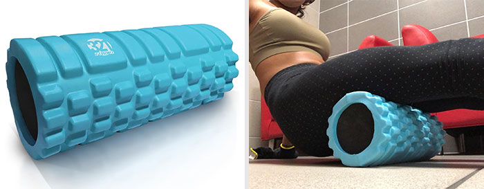 Foam Roller: Lightweight yet durable, designed to mimic a therapist's touch - perfect for enhancing muscle recovery, increasing flexibility, and boosting your overall workout performance.