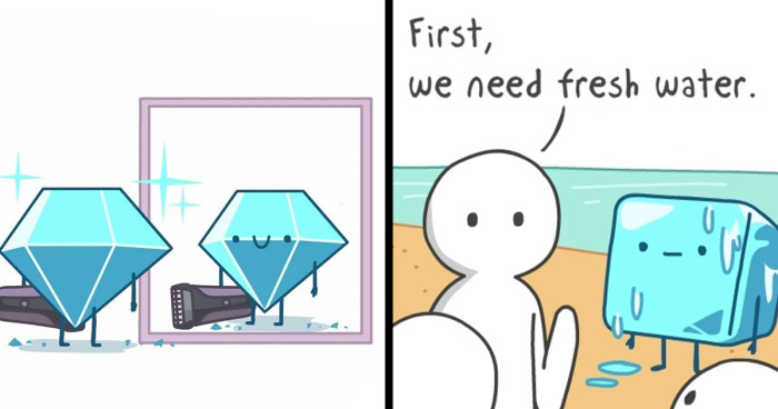 30 Of The Newest Comics This Artist Made About The Struggles Of An Ice ...