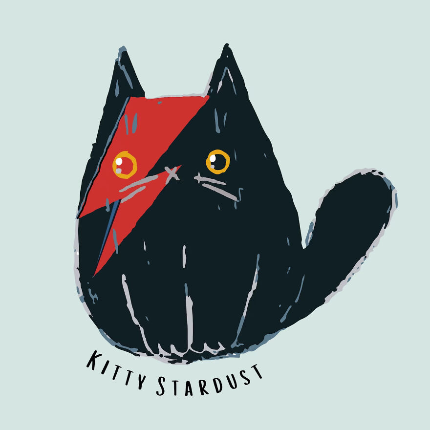 Kitty Stardust Inspired By Ziggy Stardust/David Bowie