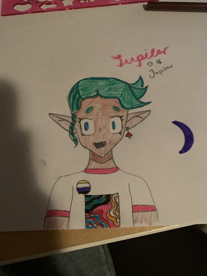 Jupiter. I Made Their Hair Kinda Strange