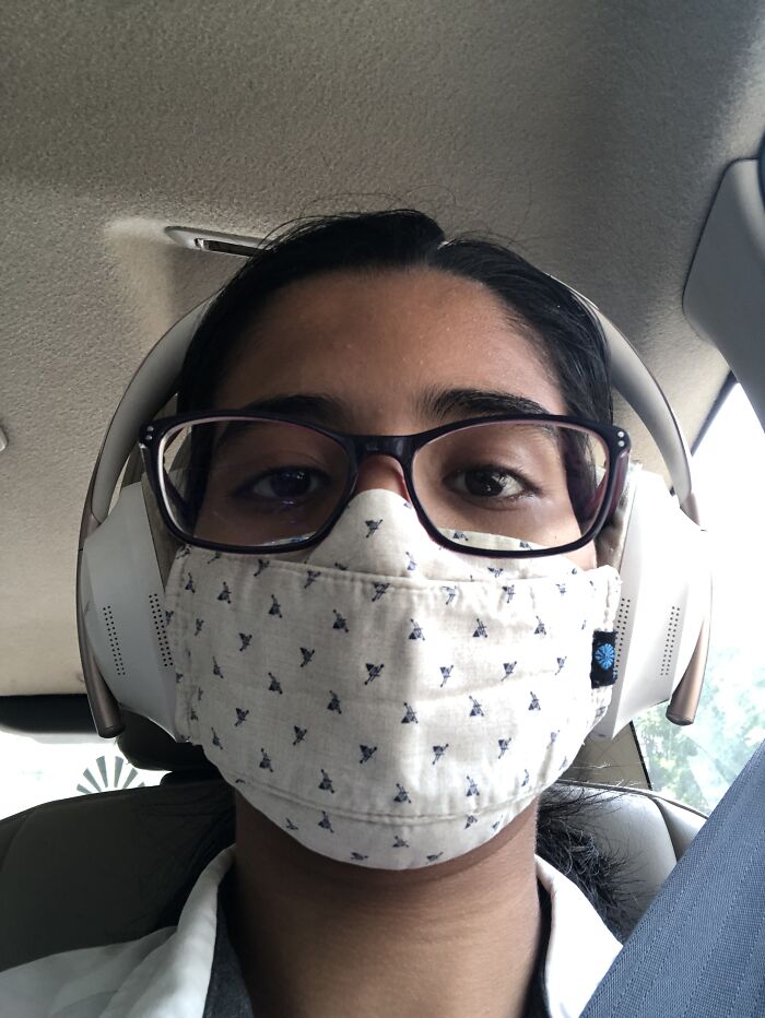 Wearing The Mask Because I Am Sick