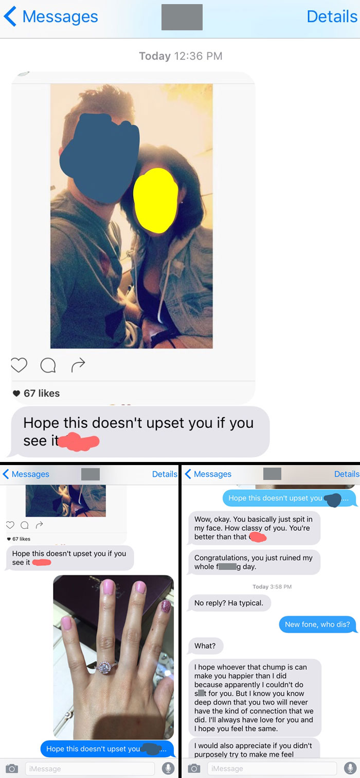 Sister's Ex Tried To Make Her Jealous, Ended Up Calling Her Crying