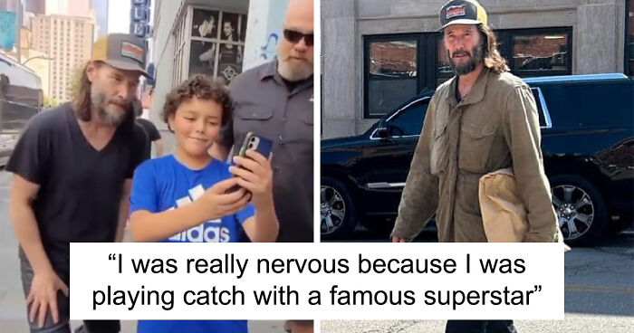 Keanu Reeves Once Again Proves That He’s A Good Guy By Agreeing To Play Catch With 9 Y.O. Fan