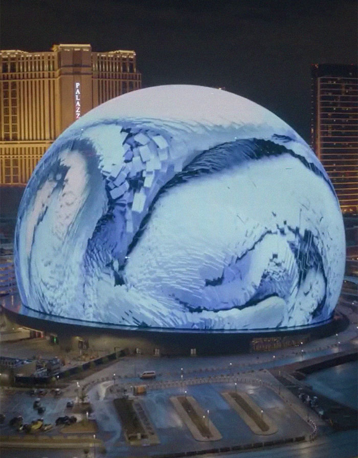 Multi-Billion Dollar Sphere Opens Its Doors In Las Vegas, People Call It "Dystopian"