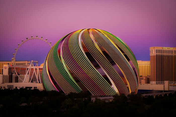 Multi-Billion Dollar Sphere Opens Its Doors In Las Vegas, People Call It "Dystopian"