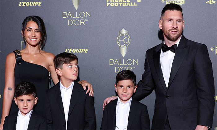 Lionel Messi’s Wife Antonela Roccuzzo Stuns At The Ballon d’Or Awards Amidst Husband’s Big Win