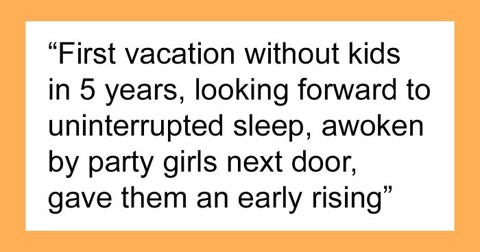Couple’s Dream Vacation Disrupted By Loud Party Girls, Husband Gets Back At Them In Creative Way