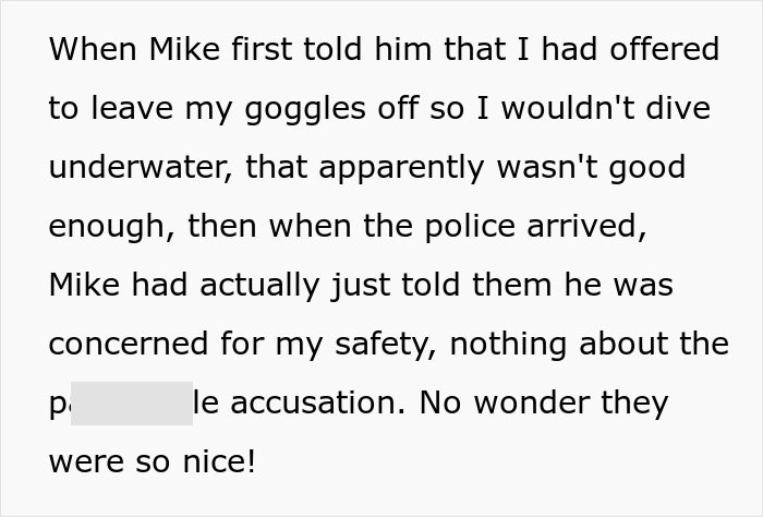 Man Forced To Explain To Police Why He’s At The Pool After Entitled Dad Thinks The Worst Of Him Man Forced To Explain To Police Why He’s At The Pool After Entitled Dad Thinks The Worst Of Him
